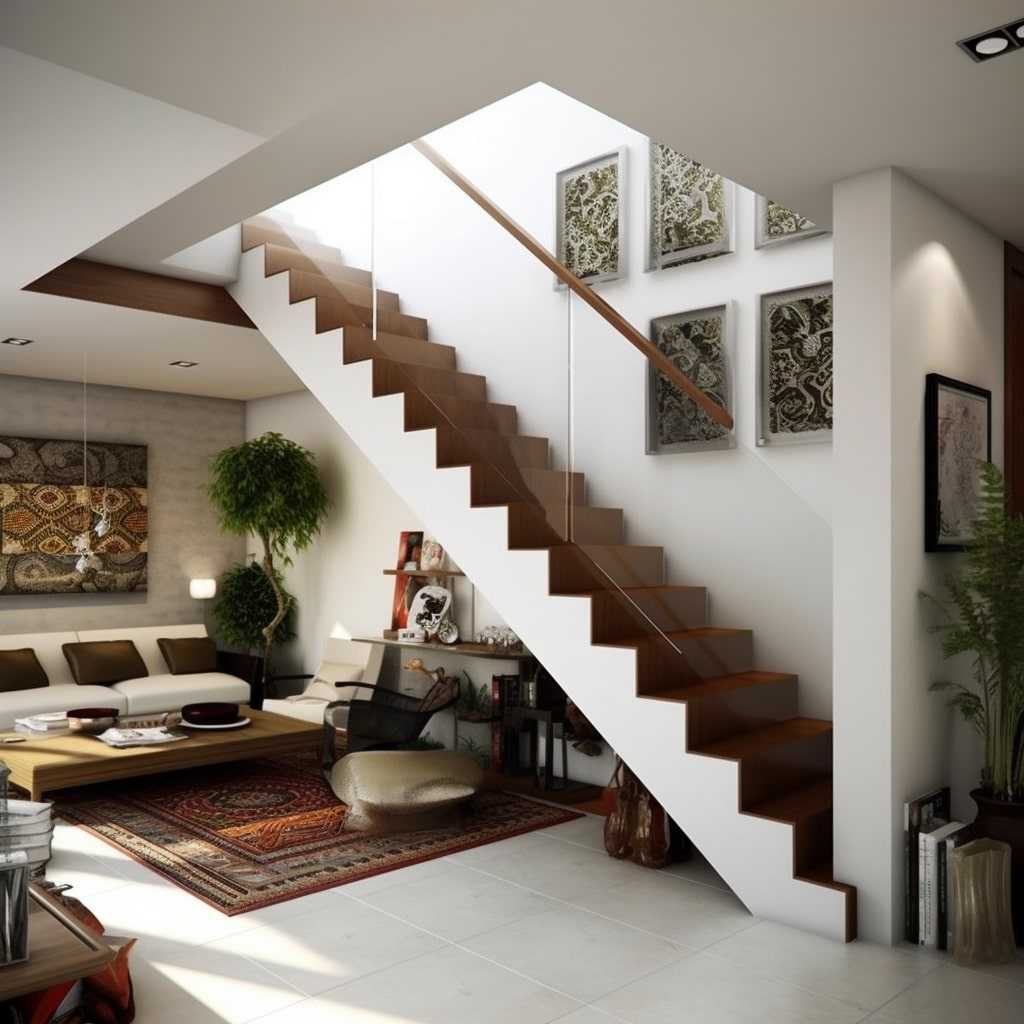 Dubleks Ev Merdiven Altı Dekorasyonu Örnekleri