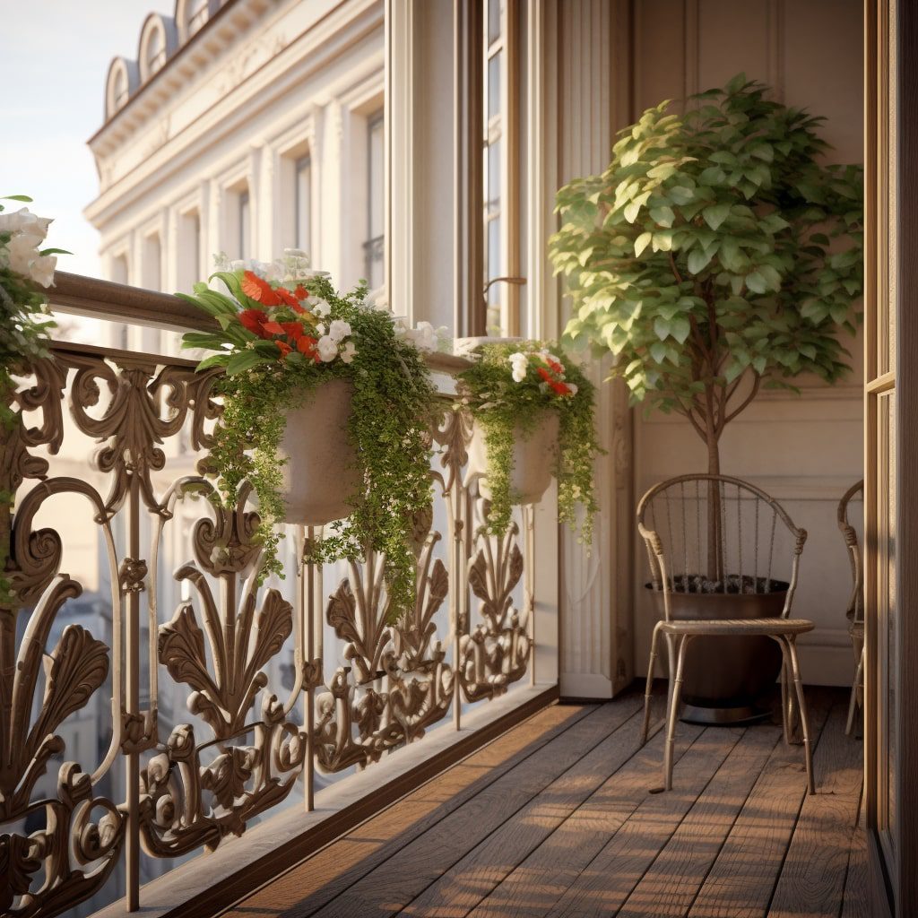 Fransız Balkon Dekorasyonu Önerileri