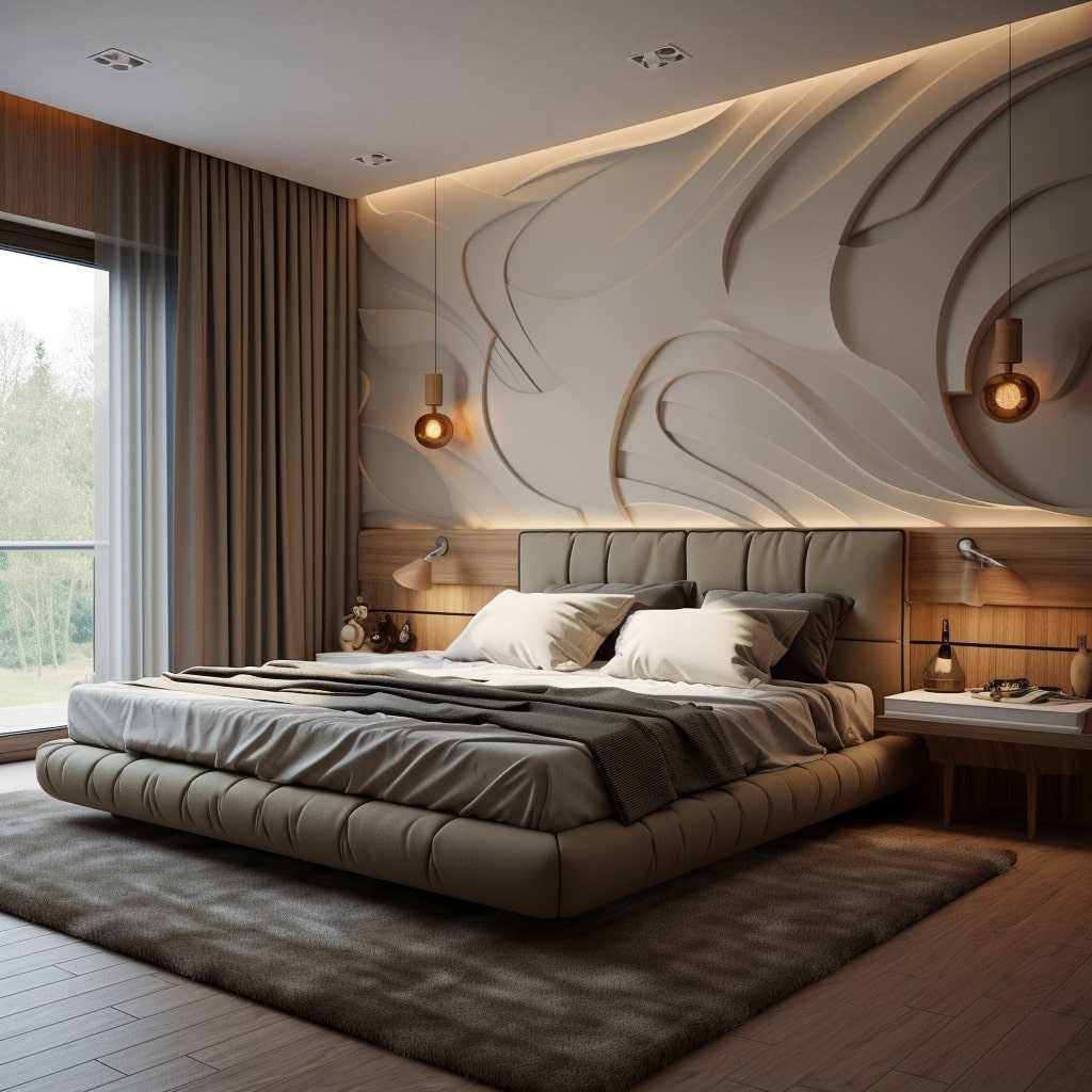 yatak odası alçıpan dekorasyon örnekleri