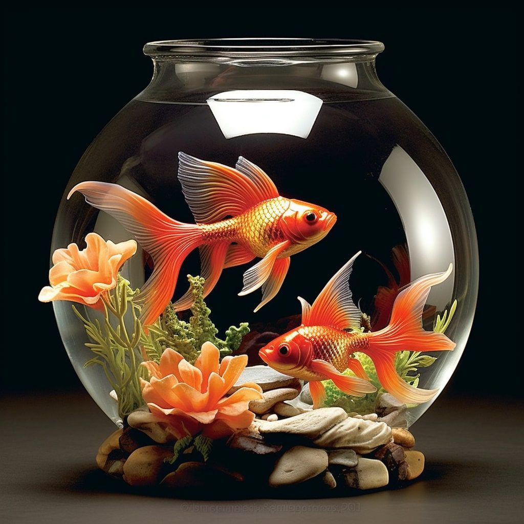 Japon Balığı Akvaryum Dekorasyonu
